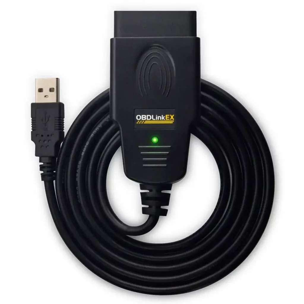 Immagine ufficiale dell'adattatore USB OBDLink EX per FORScan